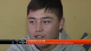 Bala loca dejó a joven con paraplejia en Talcahuano [upl. by Warden]