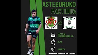 Grupo Intxausti Gernika RT vs Getxo RT U18 [upl. by Preston]