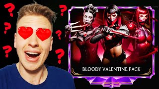 MK Mobile Will Bloody Valentine Pack Give Us Love First Pack Opening for Kiernan [upl. by Crellen]