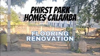 TILES RENOVATION AT PHIRST PARK HOMES phirstpark phirstparkhomes phirst [upl. by Hillel]