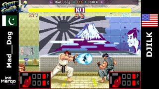 SF2CE  Maddog VS DJILK  Street Fighter II Champion Edition  𝐖𝐈𝐓𝐇 𝐈𝐍𝐏𝐔𝐓𝐒  FIGHTCADE [upl. by Genna]