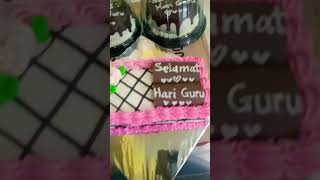 hariguru selamathariguru selamatharigurunasional cake dapoersabina [upl. by Yrrag]