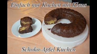 SchokoApfel Kuchen [upl. by Ahsaya]