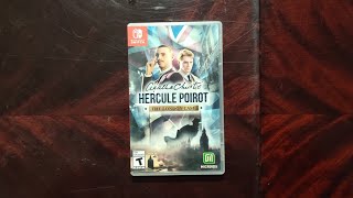 Agatha Christie Hercule Poirot The London Case Nintendo Switch Unboxing Video [upl. by Rehtul]