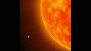 UY scuti  Sun vs the biggest star of the universe  sizecomparison space shorts [upl. by Gilford307]