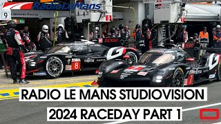 Radio Le Mans Studiovision  RACEDAY Part 1 LIVE [upl. by Nolat]