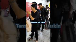 Terminal Bas Larkin terminalbaslarkin johorbahru boardingpasscounter kaunterpasmasuk [upl. by Odnalor]