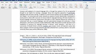 How to check citations and references match [upl. by Laehcor]