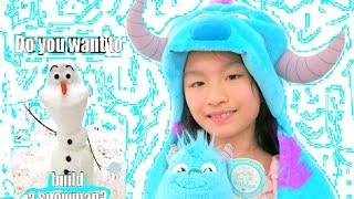 Do you want to build a SNOWMAN Frozen♥ParodyCoverMusic VideoLive♥Athena Lau10♥Athenababy [upl. by Villiers563]