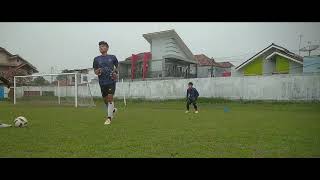 Easga fc goalkeeper activation WARM UP lapangan Caracas Venezuela dm34 goalkeeper warmup [upl. by Kosak]