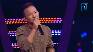 Binod Rai quotChaal Haru O Chaal Harquot  The Voice of Nepal Season 5 2023 [upl. by Erdna]