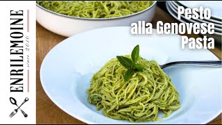 Enris PESTO ALLA GENOVESE PASTA Recipe [upl. by Leonardi]