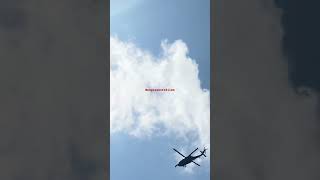 northside on 26 minneapolis minnesota army helicopter flying in sky shortvideos [upl. by Nillok318]