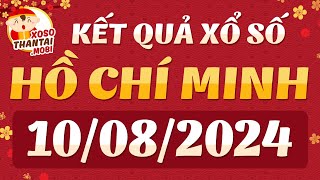 Xổ số Thành Phố  Xổ số Hồ Chí Minh ngày 10 tháng 8  XSHCM  SXHCM  XSTP hôm nay [upl. by Quickel]