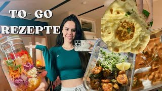 TOGO REZEPTE  Meine 3 Lieblings Meal Prep Gerichte einfach gesund und lecker [upl. by Klump527]