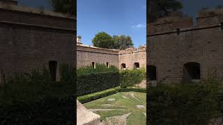 Montjuic Castle in Barcelona Spain shorts shortvideo shortsyoutube pleasesubscribemychannel [upl. by Vere]