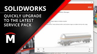 How to Quickly Update SOLIDWORKS to a Newer Service Pack [upl. by Matazzoni149]