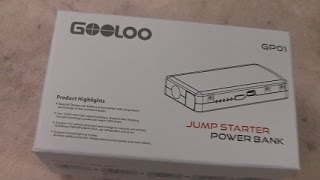 COOL TOOL REVIEW GOOLOO JUMP STARTER [upl. by Carree60]