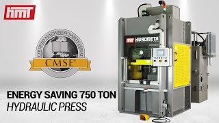 ENERGY SAVING 750 TON HYDRAULIC PRESS [upl. by Adnawahs]