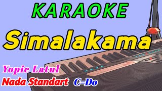 Simalakama  Pop Karaoke Songs Female  Yopie Latul [upl. by Meekah783]