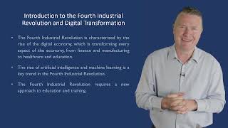 INTRODUCTION TO THE FOURTH INDUSTRIAL REVOLUTION AND DIGITAL TRANSFORMATION [upl. by Rihat]