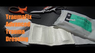 TraumaFix Advanced Trauma Dressing overview and demonstration [upl. by Aivlys944]