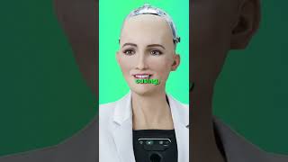 Can Sophia wear a wig sophiarobot sophia robot ai usa robotics airobot funny trending fyp [upl. by Tedder]