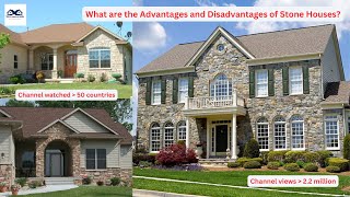 What are the Advantages and Disadvantages of Stone Houses  Modern Stone Houses [upl. by Leanatan55]