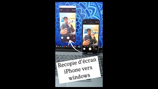 Recopie décran iPhone vers windows shorts [upl. by Annaear]