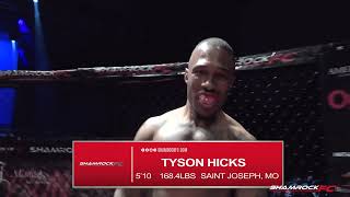 Shamrock FC 345 Tyson Hicks vs Cody Johanningsmeier [upl. by Christmann]