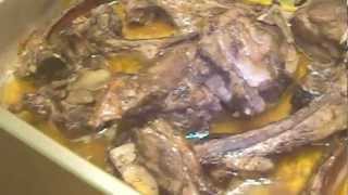 agnello al forno e patate 63Puntata  le ricette di papachefchannel [upl. by Nesrac]