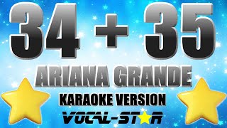 Ariana Grande  3435 Karaoke Version [upl. by At]