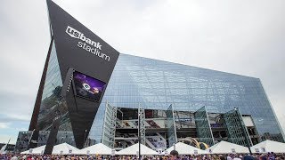 Minnesota Vlog  US Bank Stadium Tour [upl. by Atteugram]