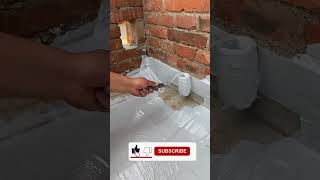 Amazing Process 💦 waterproofing part 427 easily solve problem short shorts waterproofing [upl. by Ijies]