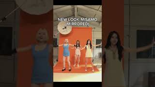 NEW LOOKMISAMO mirrored dancemirrored kpop dancepractice dance misamo twice [upl. by Eugen]