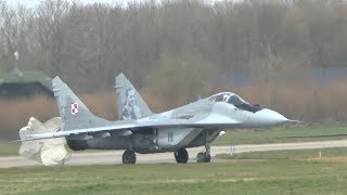 Frisian Flag 2018 MIG29 Poland [upl. by Azzil]