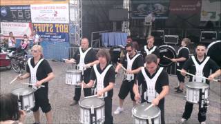 Hettstedter Drumline in Eisleben [upl. by Yllehs]