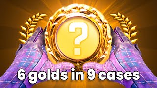 I Unboxed 6 Golds in 9 Cases [upl. by Nareik484]