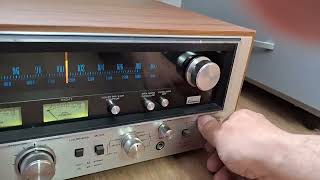 Sansui 7070 Vintage Stereo Receiver [upl. by Jamilla]