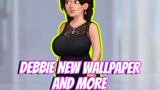 DEBBIE NEW WALLPAPER AND MORE debbie summertimesaga [upl. by Yenrab]