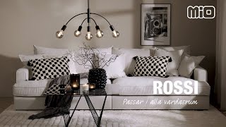 Rossi – en soffa för alla vardagsrum [upl. by Kcinemod]