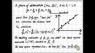 Statistics  Linear Regression amp Residual [upl. by Kondon]