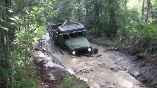 M35A2 Deuce and a Half in the Mud [upl. by Anaid302]