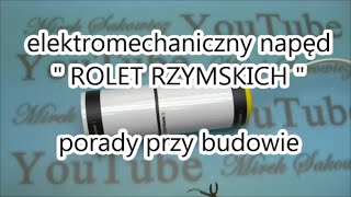 jak wykonać samemu napęd elektryczny do rolet [upl. by Windzer]