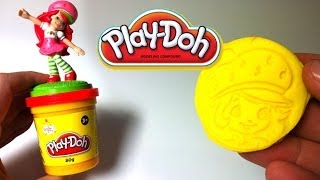 Play Doh Strawberry Shortcake playdough by Lababymusica [upl. by Wurtz319]