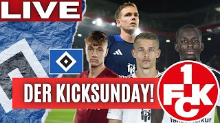 HSV 22 Kaiserslautern Heftig Beschssene 60Min  HSV News  HSV Realtalk  Der KICKSUNDAY [upl. by Lecrad]