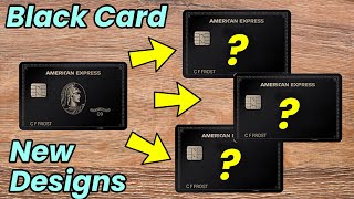 Amex Centurion Card to Get 3 New Custom Designs Rumor [upl. by Donnenfeld]