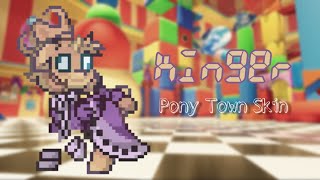 🎪  Kinger Pony Town Skin Tutorial  The Amazing Digital Circus [upl. by Cecilla226]