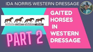 Gaited Horses in Western Dressage PART2 [upl. by Neyr]