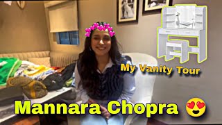 Mannara Chopra Vanity Tour ðŸ˜ mannarachopra [upl. by Dallis203]